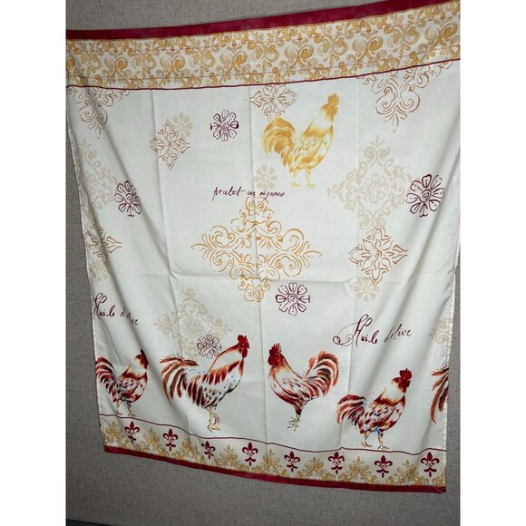 Better Homes and Garden Curtains Roosters set - Picture 1 of 6